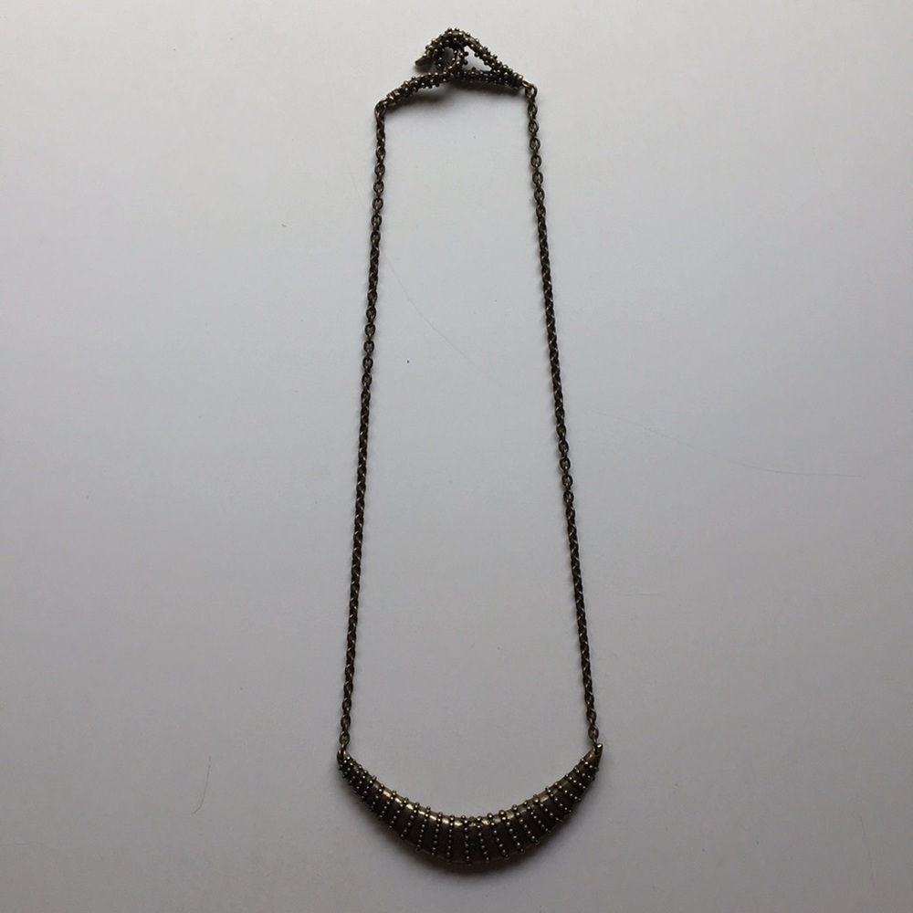 Boomerang necklace